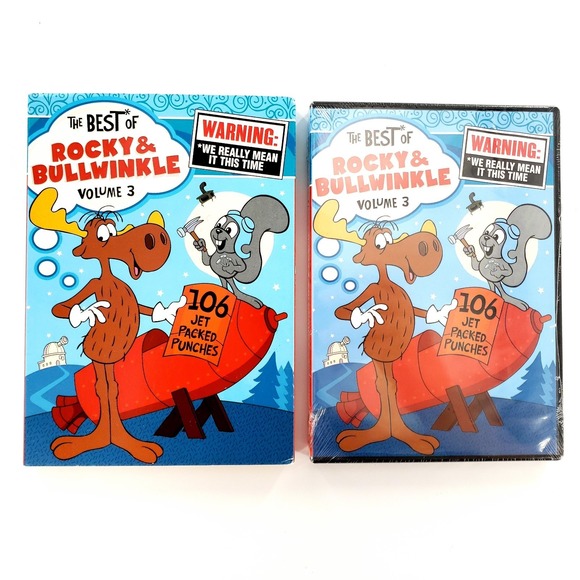 Other - The Best of Rocky Bullwinkle, Vol. 3 (DVD, 2014) w/ Slip Cover Brand New Sealed